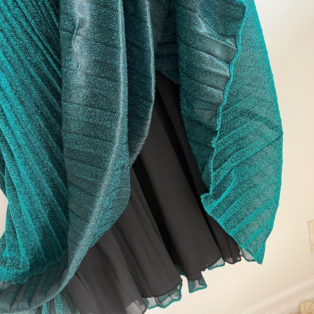 Whistles Regina Pleated Sparkle Dress - Picture 7 of 11